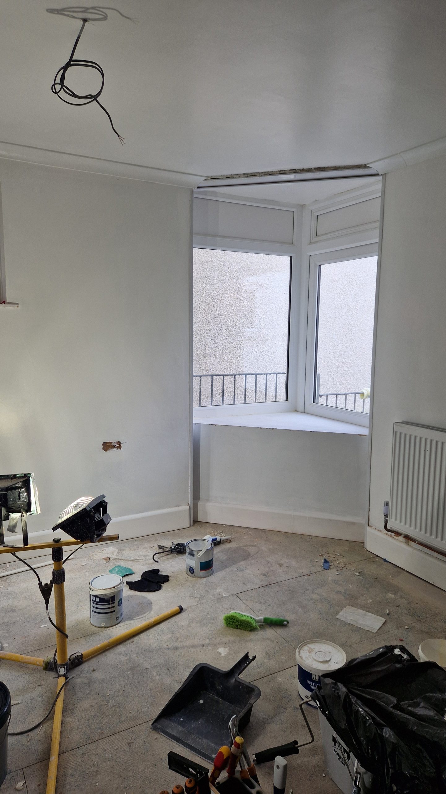 Work Begins on the First Flat at Appletree House