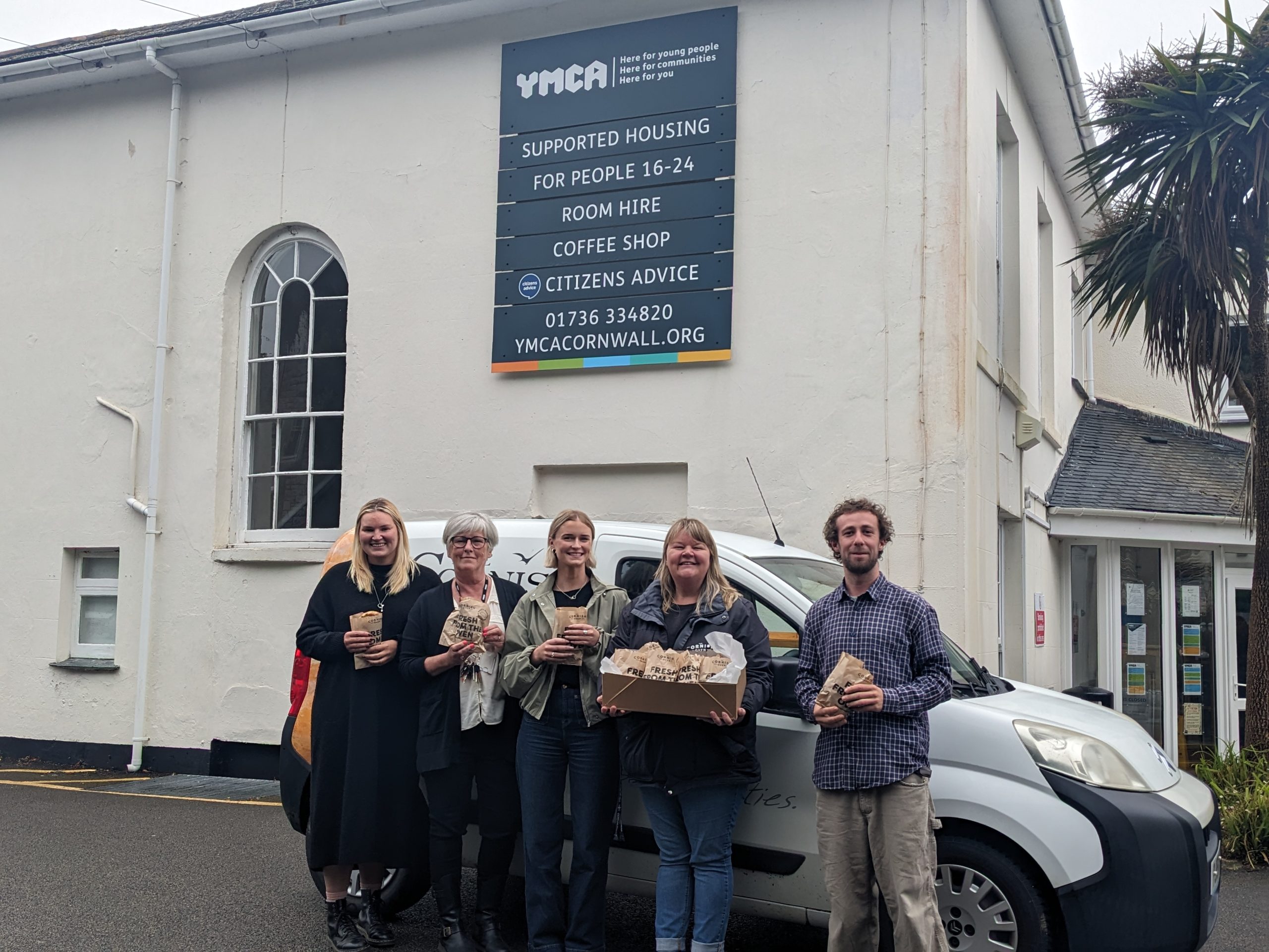 The Cornish Oven Treats YMCA Cornwall Residents