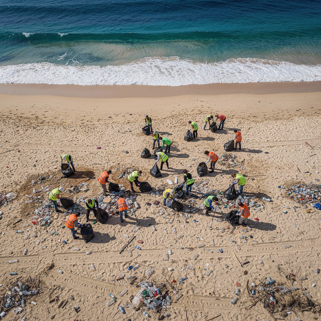 YMCA Cornwall Winter Beach Clean